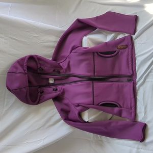 Melanzana Women's Hard Face Hoodie Purple XS